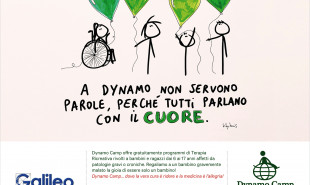 Anche quest'anno sosteniamo i bambini di Dynamo Camp