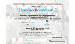 Convengo: Soluzioni tecnologiche per l'eliminazione o la riduzione del rischio per gli ambienti di lavoro confinati e per il sovraccarico biomeccanico