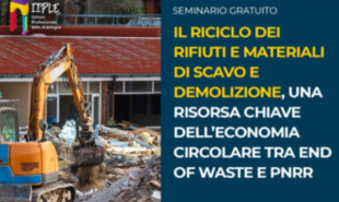 Galileo Ingegneria e GWS – Galileo Waste Solution al Seminario IIPLE “Riciclo dei rifiuti e materiali di scavo e demolizione”