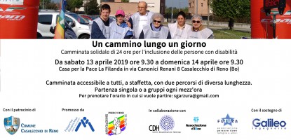 Un cammino lungo un giorno 2019