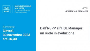 Dall'RSPP all'HSE Manager: un ruolo in evoluzione